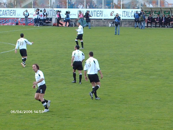 Saverino incita la squadra